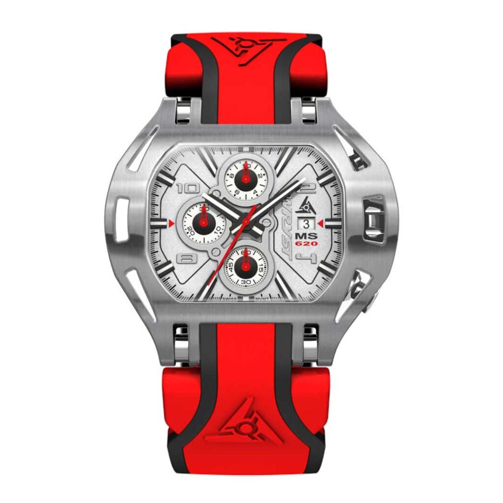 Swiss Red Racing Wrist Watch